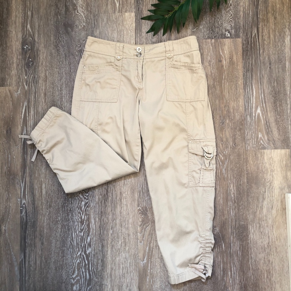 WHBM Utility Crop Pants - Size 2